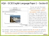 AQA GCSE Descriptive Writing Teaching Resources (slide 6/126)